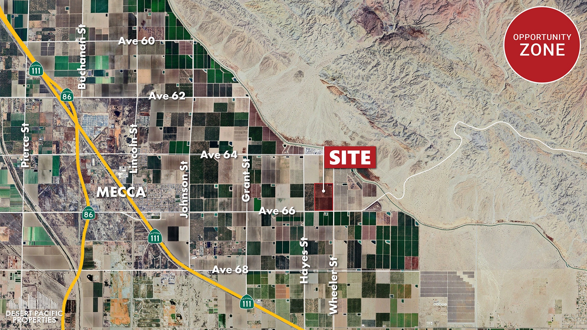 NWC Ave 66 & Wheeler St ave, Mecca, CA for sale Building Photo- Image 1 of 4