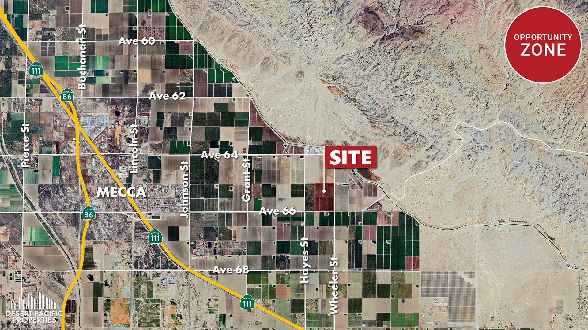 NWC Ave 66 & Wheeler St ave, Mecca, CA à vendre Photo du bâtiment- Image 1 de 4