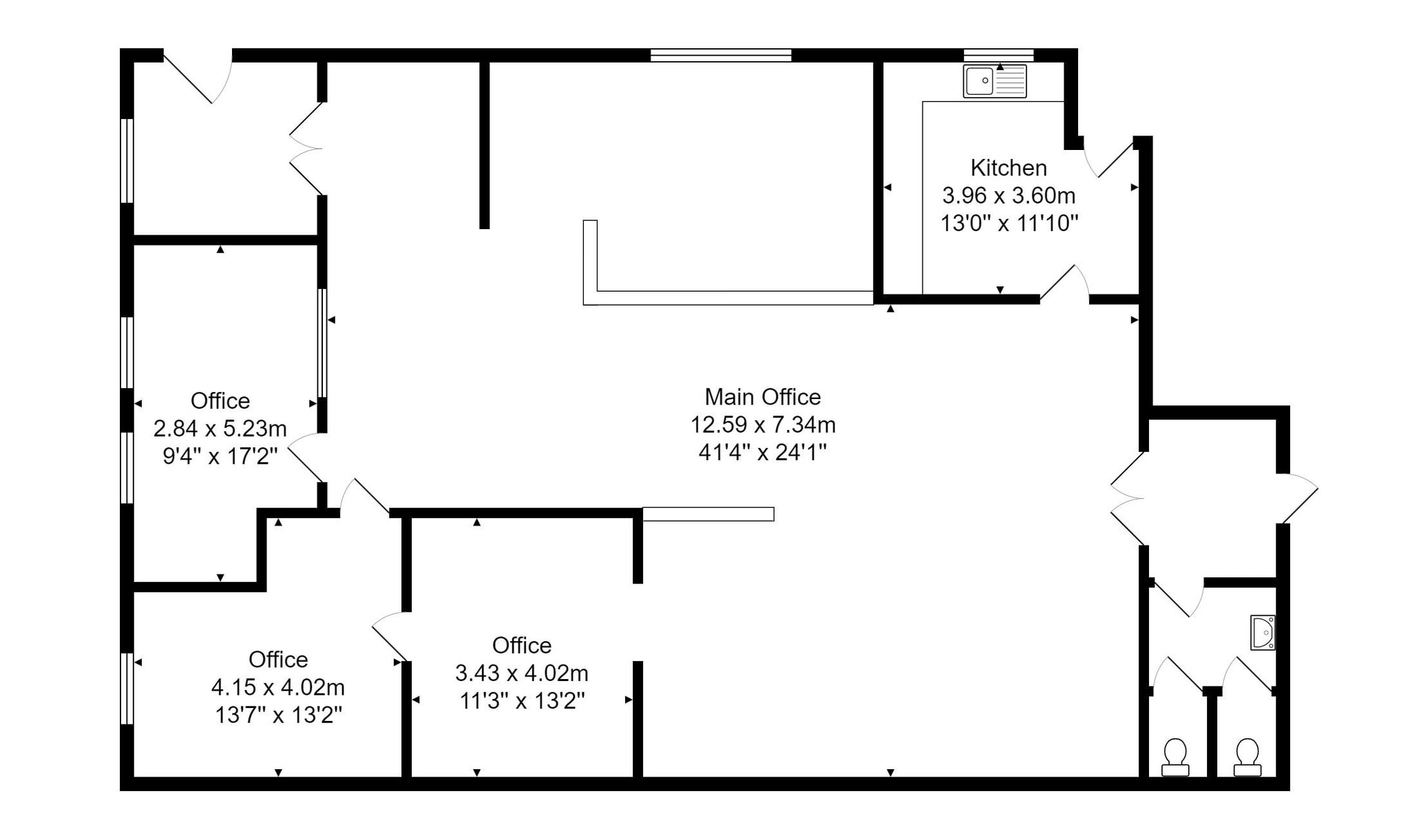 Asquith Av, Leeds à louer Plan d’étage- Image 1 de 5