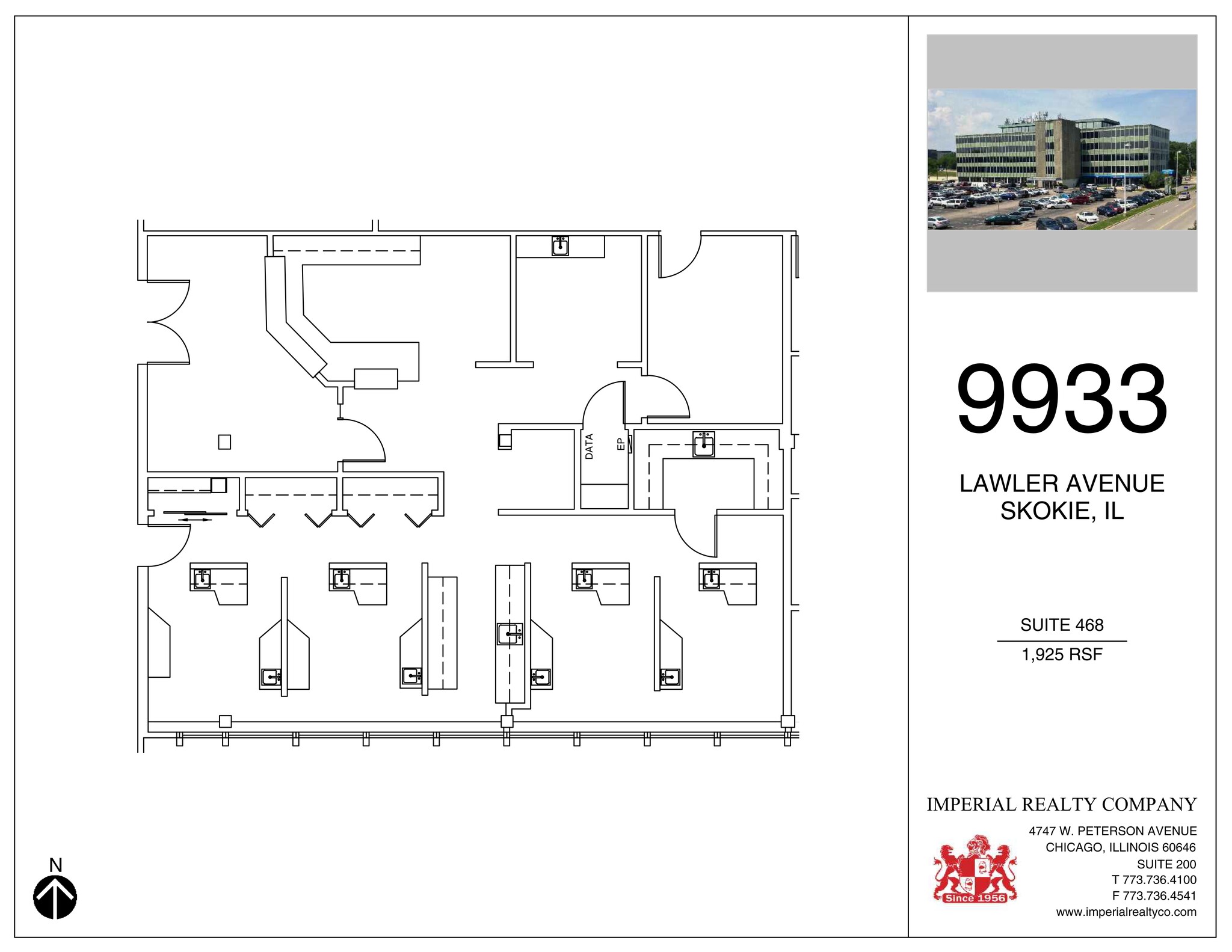 9933 Lawler Ave, Skokie, IL for lease Site Plan- Image 1 of 1