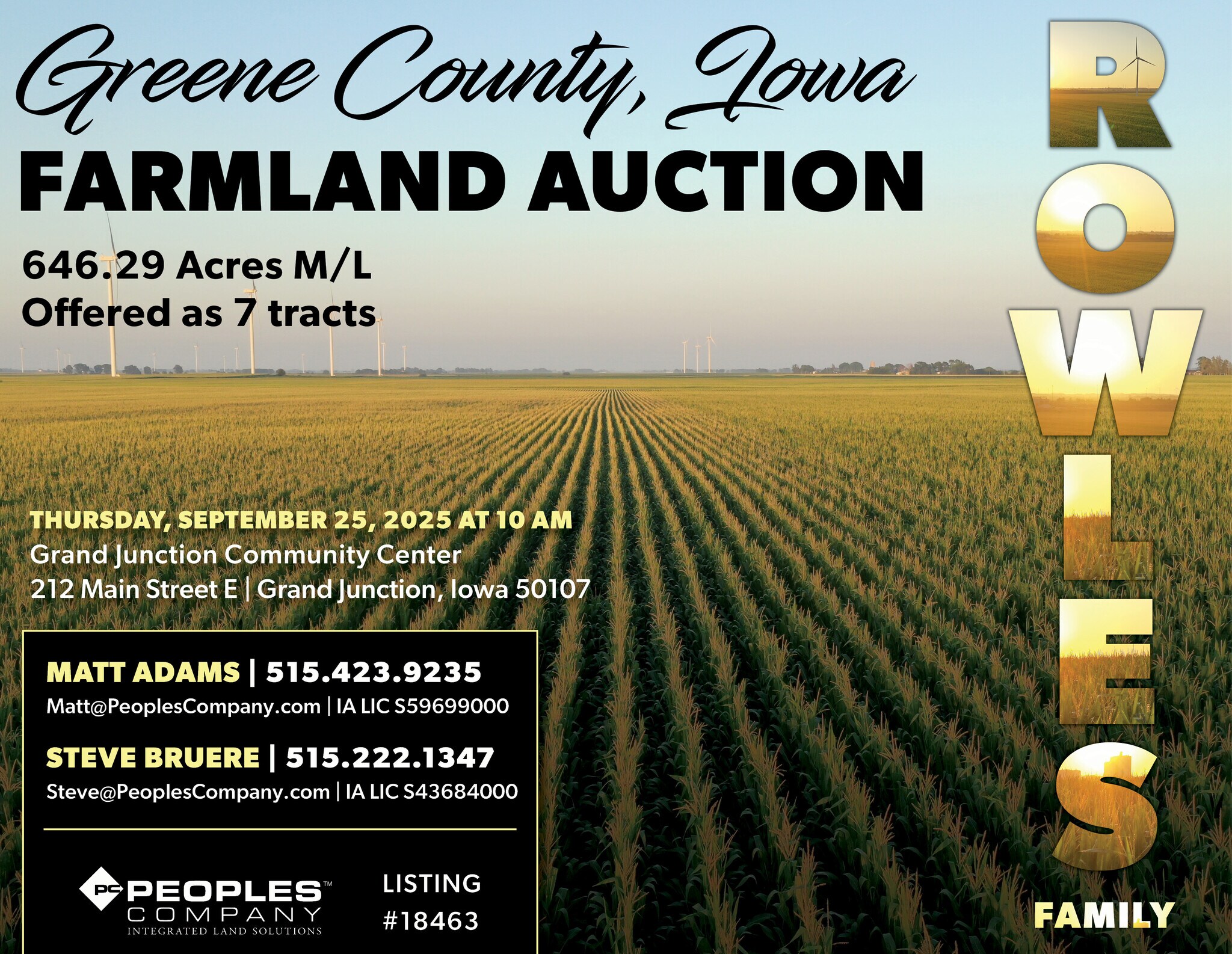 00 210th Street, Grand Junction, IA à vendre Photo principale- Image 1 de 1