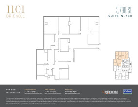 1101 Brickell Ave, Miami, FL for lease Floor Plan- Image 1 of 1