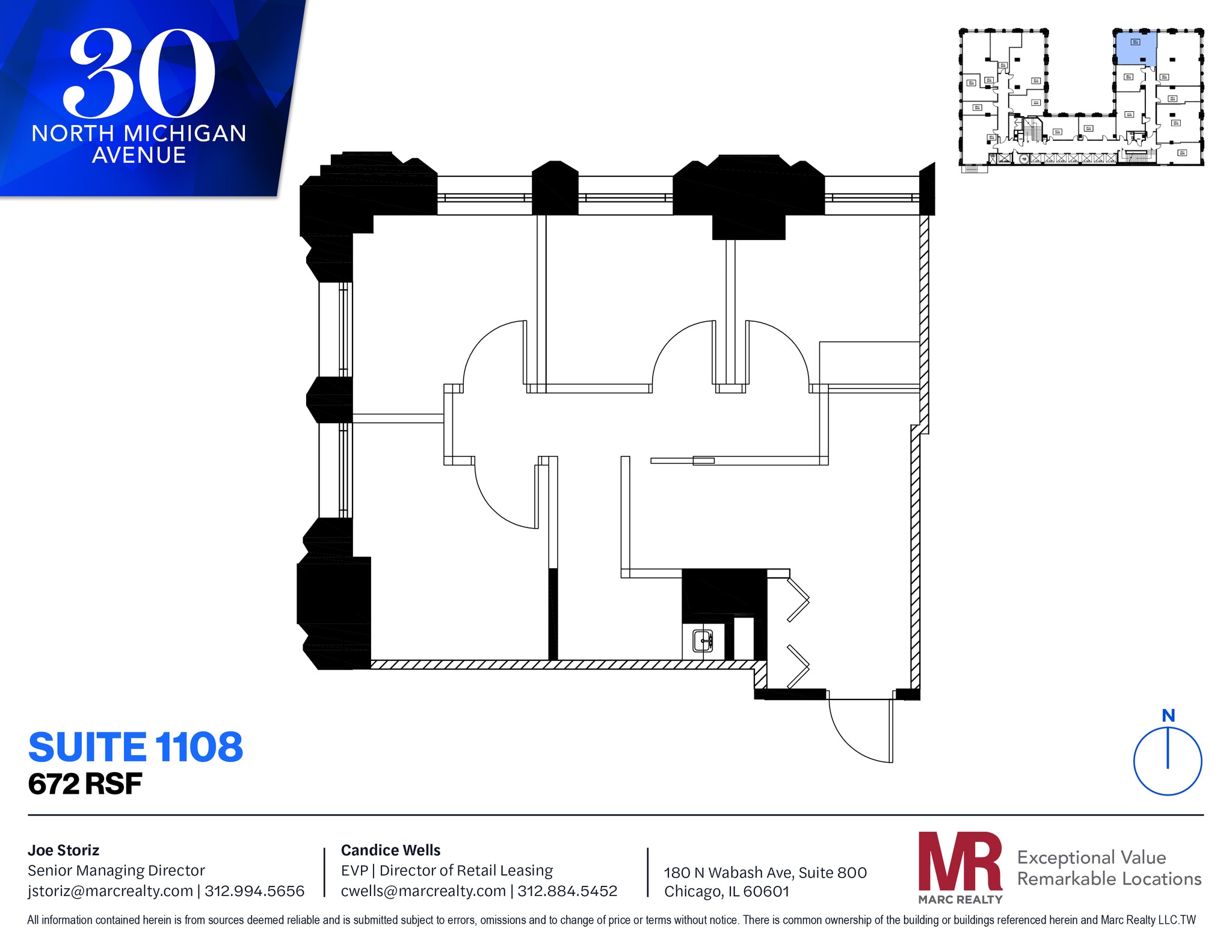 30 N Michigan Ave, Chicago, IL for lease Floor Plan- Image 1 of 1
