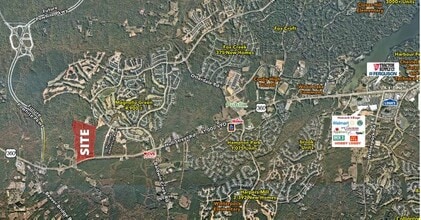 18400 Hull St, Moseley, VA - Aérien  Vue de la carte