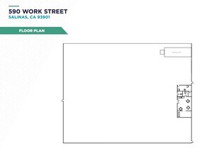 590 Work St, Salinas, CA for lease Floor Plan- Image 1 of 1