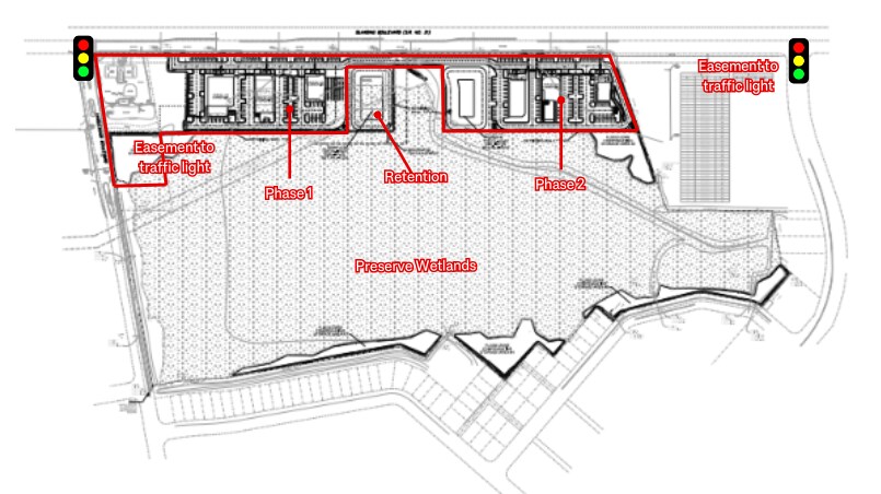 1201 Blanding Blvd, Orange Park, FL à vendre - Plan de site - Image 3 de 3