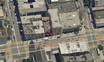 2134 Van Ness Ave, San Francisco, CA - Aérien  Vue de la carte