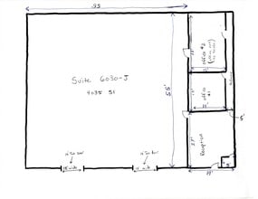 6030-6040 Brittmoore Rd, Houston, TX à louer Plan d’étage- Image 1 de 1