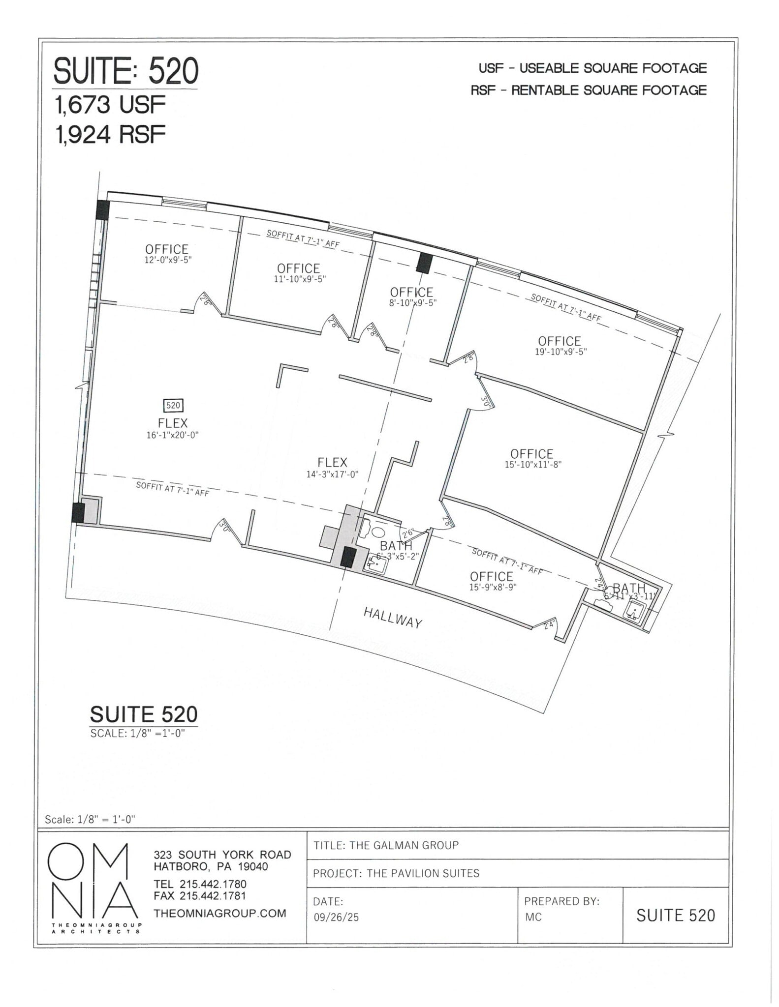 261 Old York Rd, Jenkintown, PA à louer Plan d’étage- Image 1 de 1