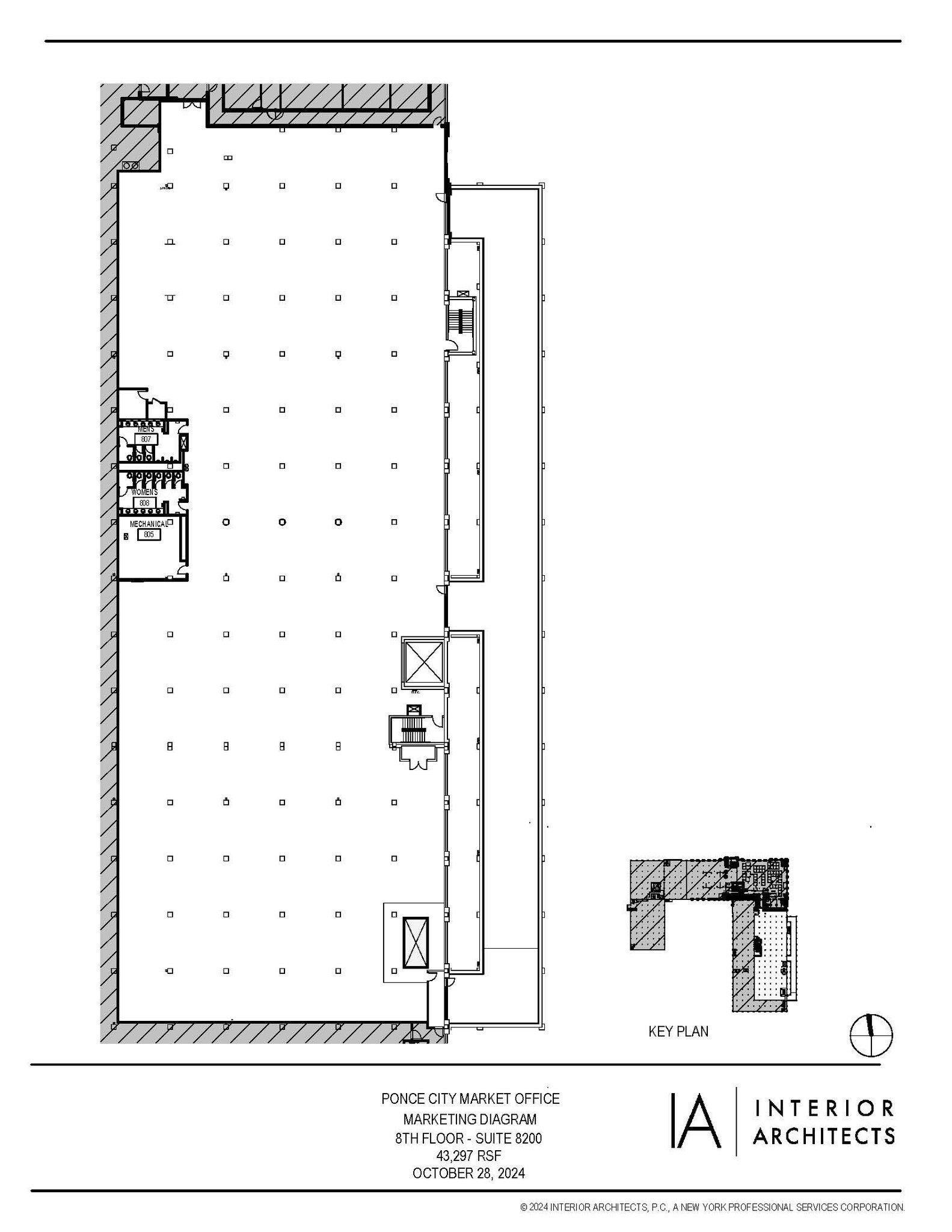 675 Ponce de Leon Ave NE, Atlanta, GA à louer Plan d’étage- Image 1 de 1