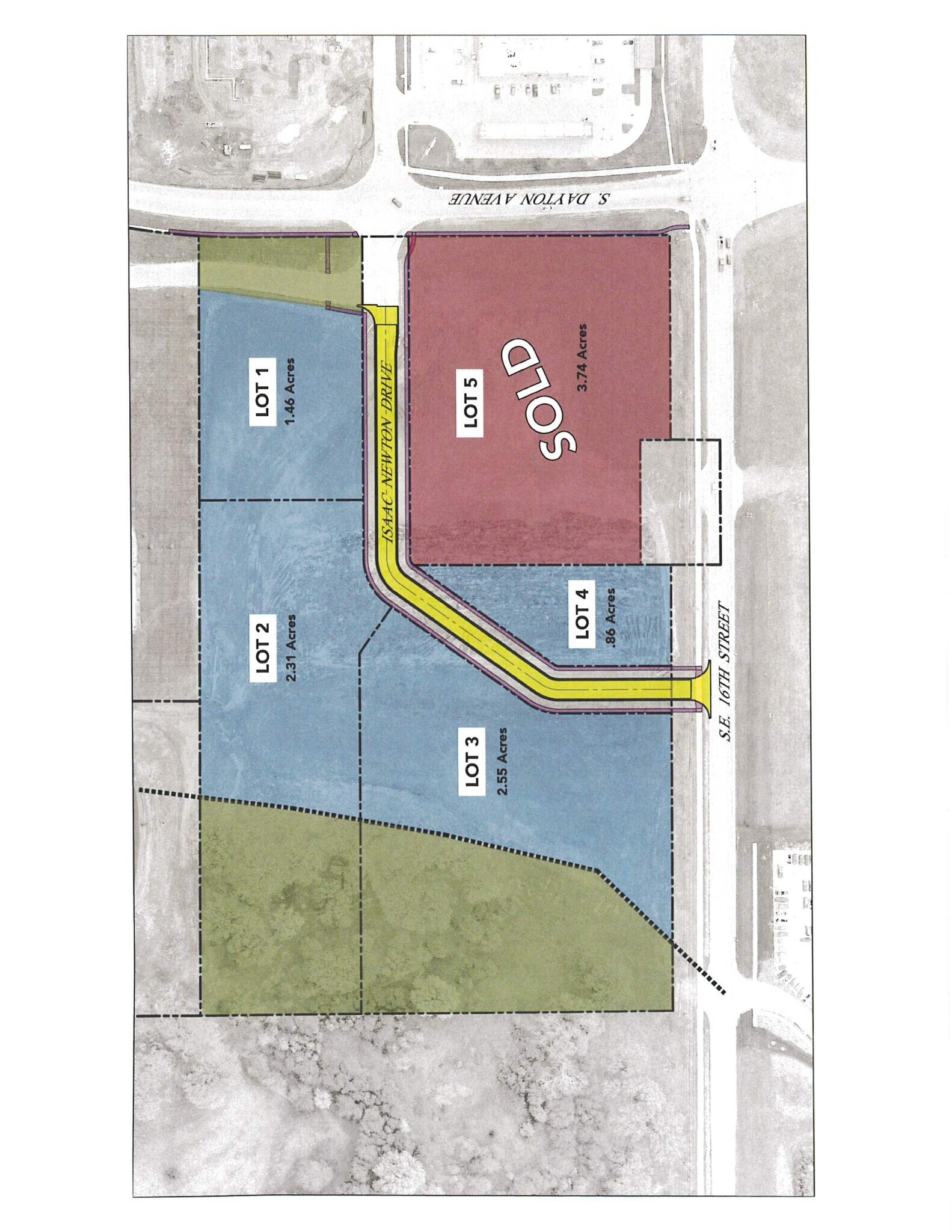 1810 Isaac Newton, Ames, IA for sale Site Plan- Image 1 of 2