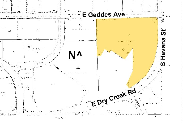 10333 E Dry Creek Rd, Englewood, CO à louer - Plan cadastral - Image 2 de 6