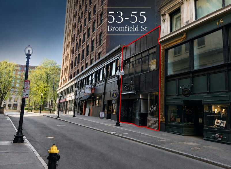 53-55 Bromfield St, Boston, MA à vendre - Photo du bâtiment - Image 1 de 7
