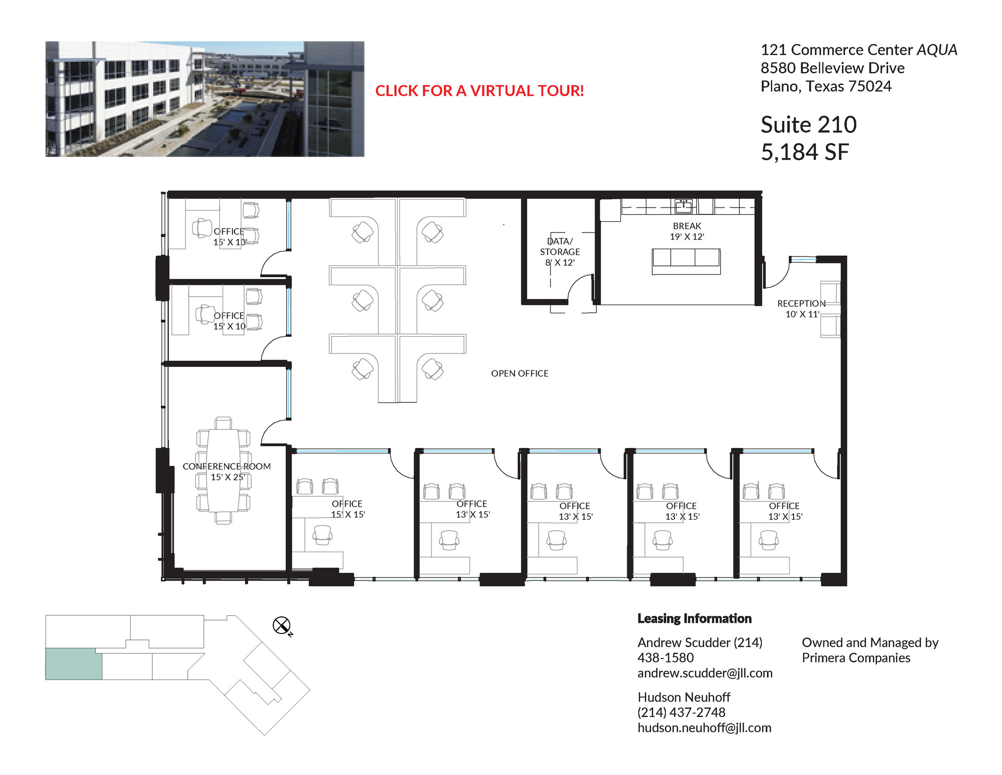 8560 Belleview Dr, Plano, TX for lease Floor Plan- Image 1 of 2