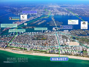 226 Lincoln Rd, Miami Beach, FL - AERIAL  map view - Image1