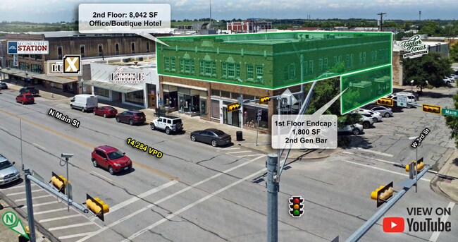 Plus de détails pour 219-221 N Main St, Taylor, TX - Bureau/Commerce de détail, Commerce de détail à louer