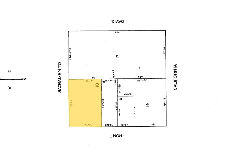 275 Sacramento St, San Francisco, CA à louer - Plan cadastral - Image 2 de 21