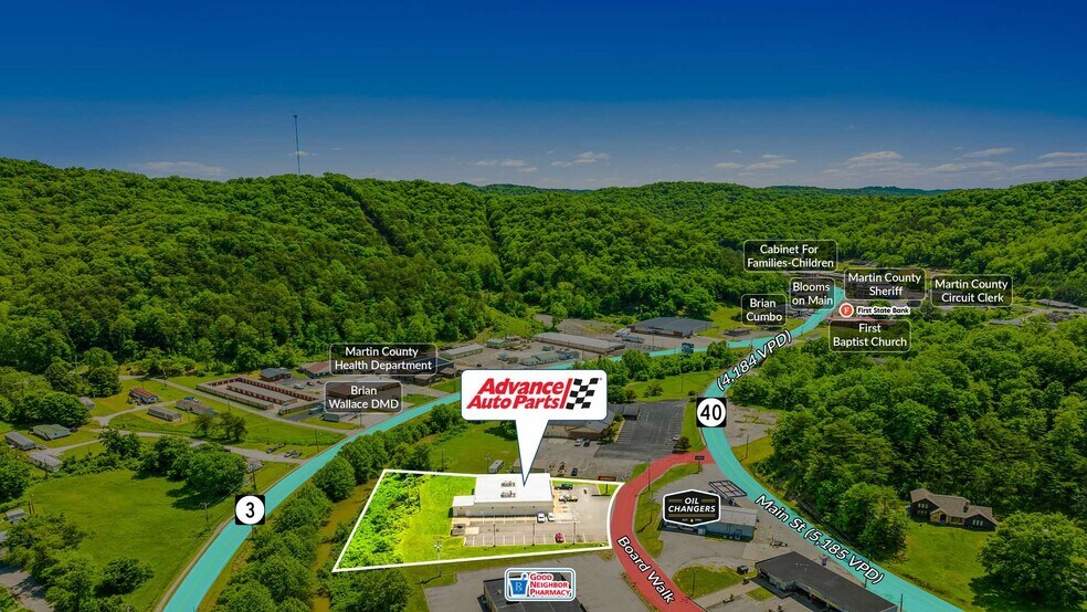 50 Boardwalk, Inez, KY à vendre - Photo du bâtiment - Image 2 de 5