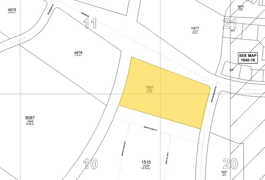 3150 Rogers Rd, Wake Forest, NC à vendre - Plan cadastral - Image 2 de 56