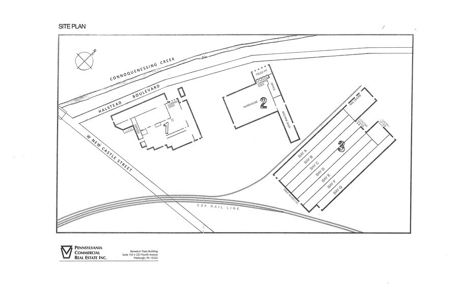 719 W New Castle St, Zelienople, PA à louer - Plan de site - Image 2 de 2