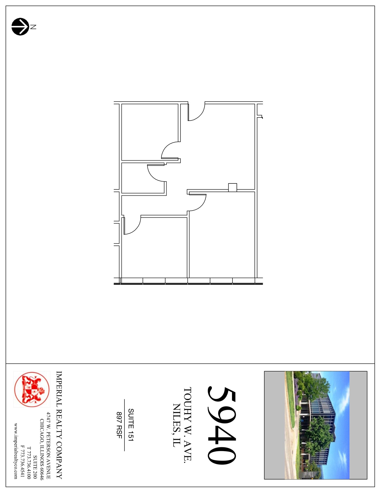 5940 W Touhy Ave, Niles, IL for lease Site Plan- Image 1 of 5