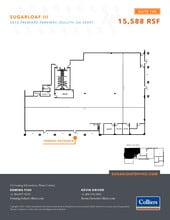 6700 Sugarloaf Pky, Duluth, GA à louer Plan d’étage- Image 1 de 1