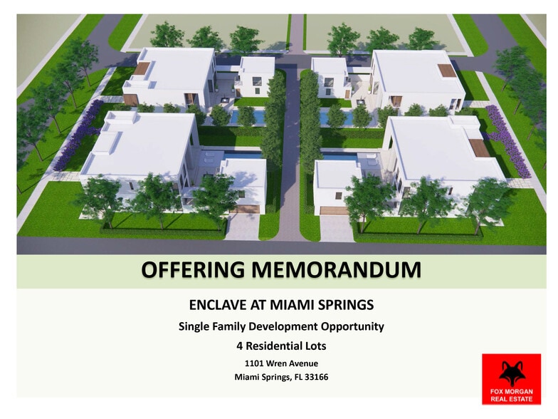 1101 Wren Ave, Miami Springs, FL à vendre - Photo du bâtiment - Image 2 de 5