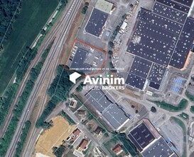 Choisey - Aerial map view