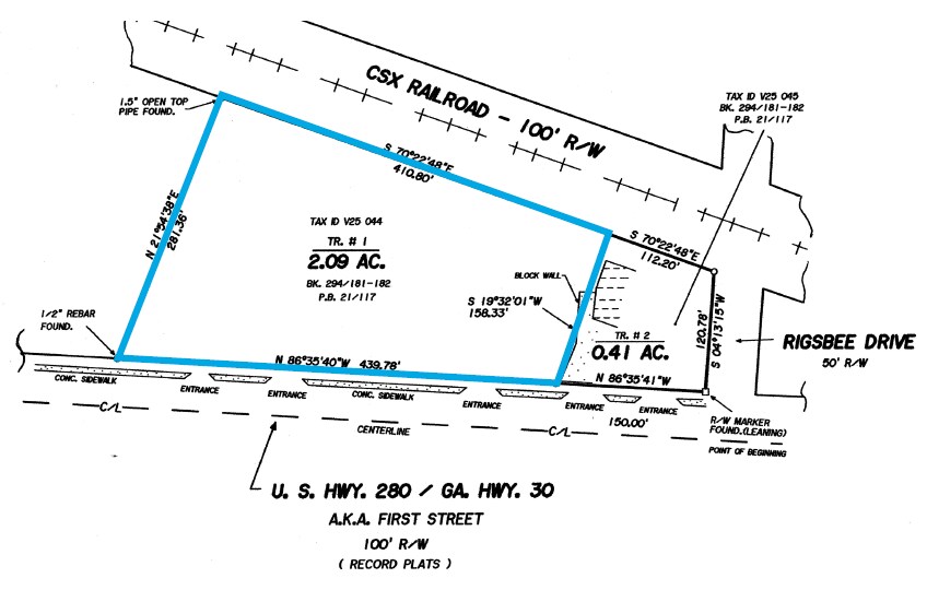 1400 E 1st St, Vidalia, GA à vendre - Photo du bâtiment - Image 3 de 3