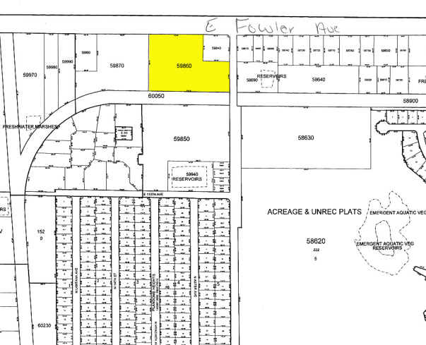 1401 E Fowler Ave, Tampa, FL à louer - Plan cadastral - Image 3 de 3