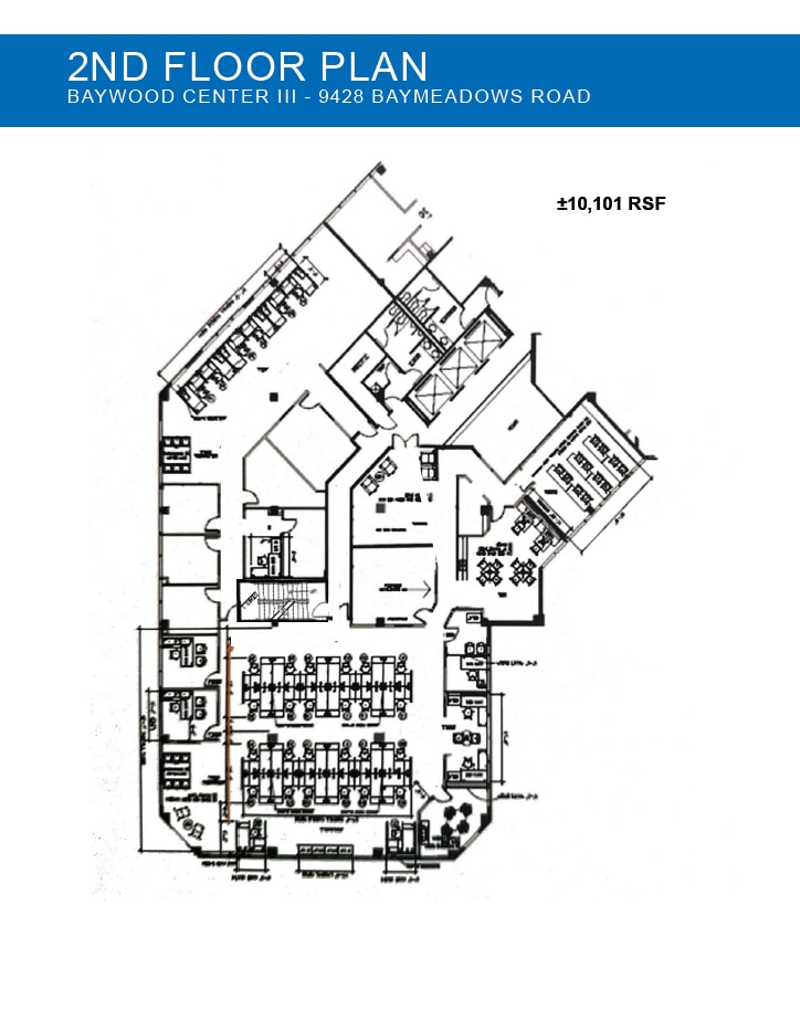 9428 Baymeadows Rd, Jacksonville, FL for lease Floor Plan- Image 1 of 1