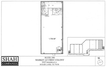 3527 Highway 6, Sugar Land, TX for lease Floor Plan- Image 1 of 1