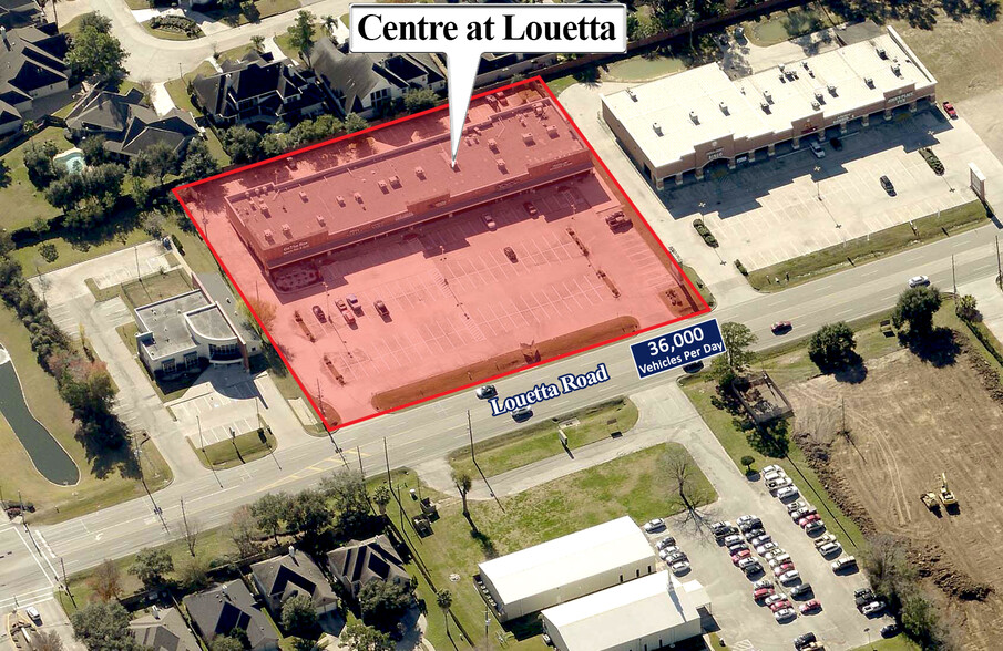 8905 Louetta Rd, Spring, TX for lease - Aerial - Image 1 of 2