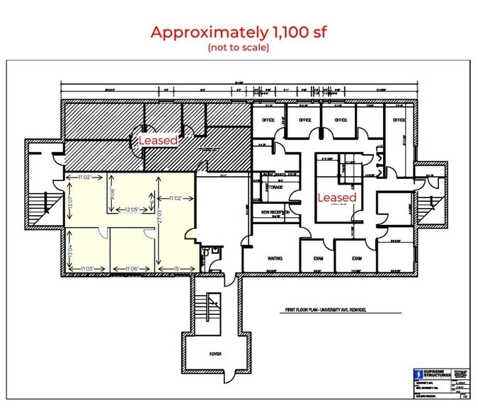 6602 University Ave, Middleton, WI à louer - Plan d’étage - Image 2 de 2