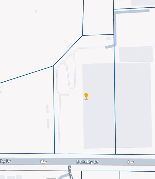 3648 E Shelby Dr, Memphis, TN for sale - Plat Map - Image 1 of 1
