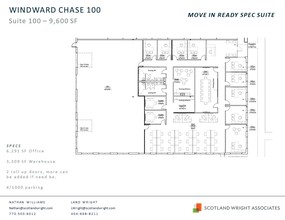 1235 Old Alpharetta Rd, Alpharetta, GA for lease Floor Plan- Image 1 of 2