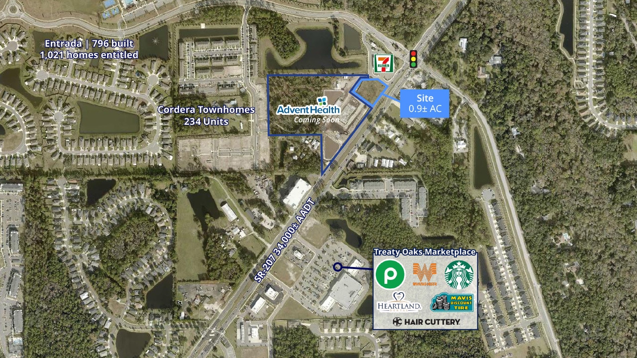 SR207 & Wildwood Dr, Saint Augustine, FL for lease Primary Photo- Image 1 of 4