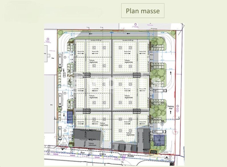 Industriel dans Ivry-sur-Seine à louer - Plan d’étage - Image 3 de 7