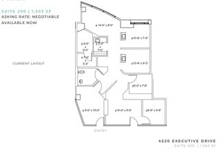 4520 Executive Dr, San Diego, CA for lease Floor Plan- Image 1 of 1