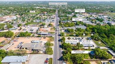 753 S Washington St, Fredericksburg, TX - AERIAL map view - Image1
