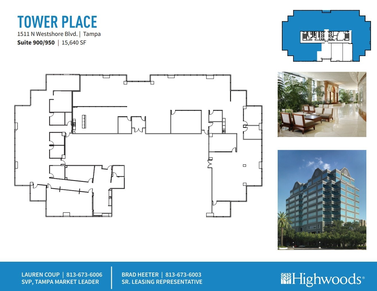 1511 N Westshore Blvd, Tampa, FL for lease Floor Plan- Image 1 of 1