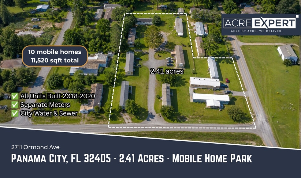 2711 Ormond Ave, Panama City, FL à vendre - Photo du bâtiment - Image 1 de 5