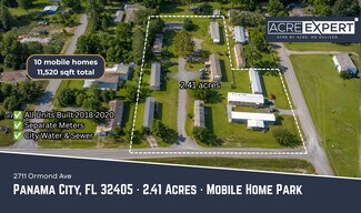 Plus de détails pour 2711 Ormond Ave, Panama City, FL - Spécialité à vendre