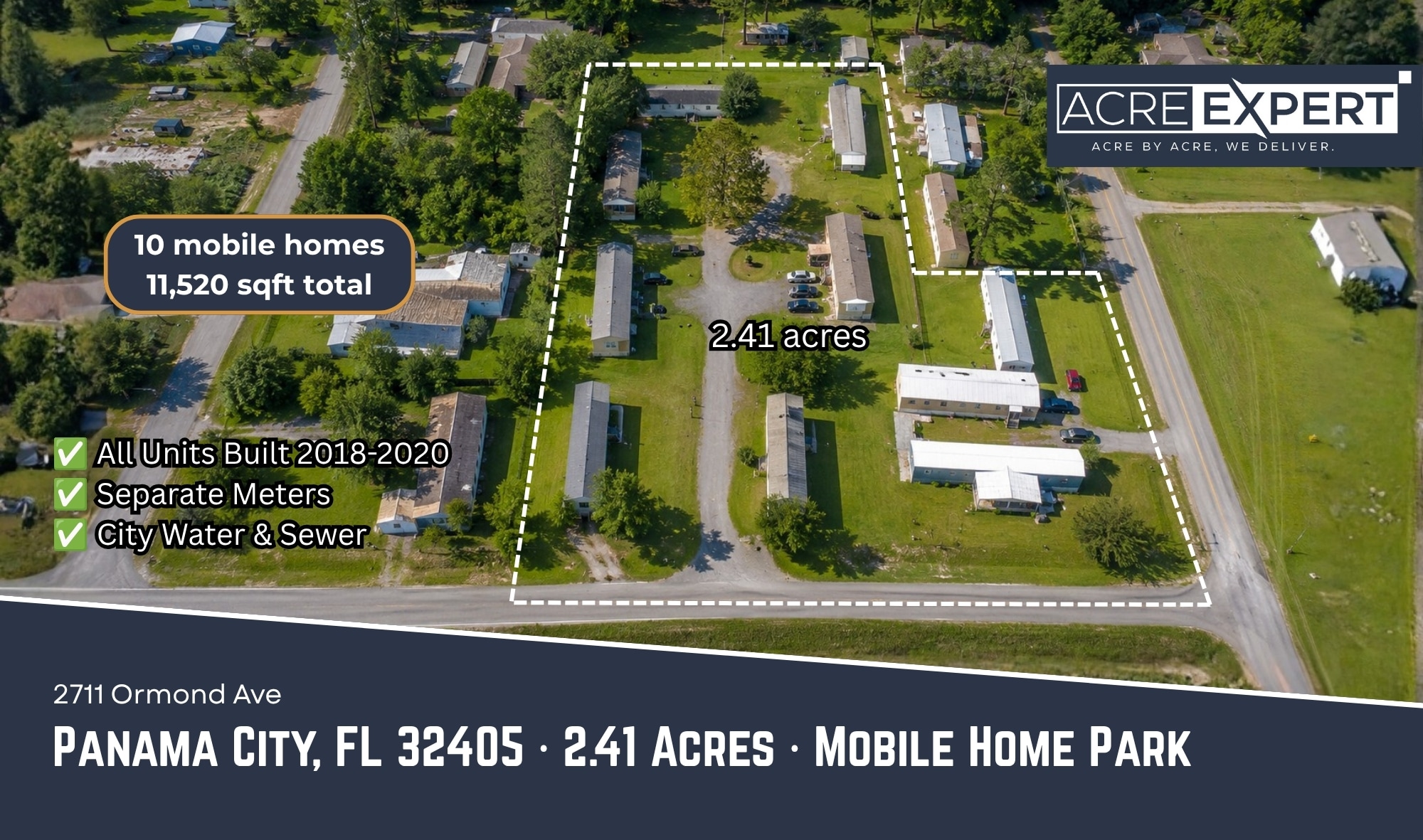 2711 Ormond Ave, Panama City, FL for sale Building Photo- Image 1 of 6