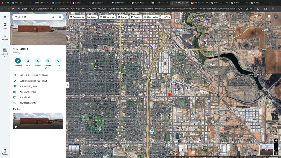 105 34th st, Lubbock, TX for sale - Building Photo - Image 2 of 2