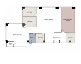7676 Hazard Center Dr, San Diego, CA for lease Floor Plan- Image 1 of 2