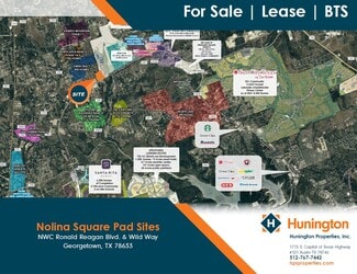 More details for NWC Ronald Reagan Blvd. & Wild way, Georgetown, TX - Land for Lease