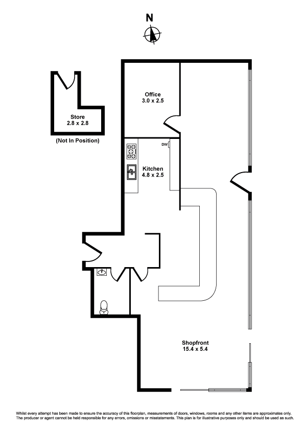 130 Victoria St, Seddon, VIC 3011 - Unit 3 & 4 - - Floor Plan - Image 1 of 4