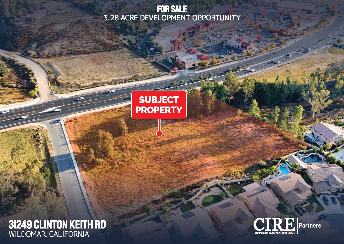 31249 Clinton Keith Rd, Wildomar, CA à vendre Aérien- Image 1 de 8