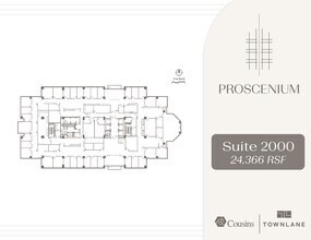 1170 Peachtree St, Atlanta, GA à louer Plan d’étage- Image 1 de 1